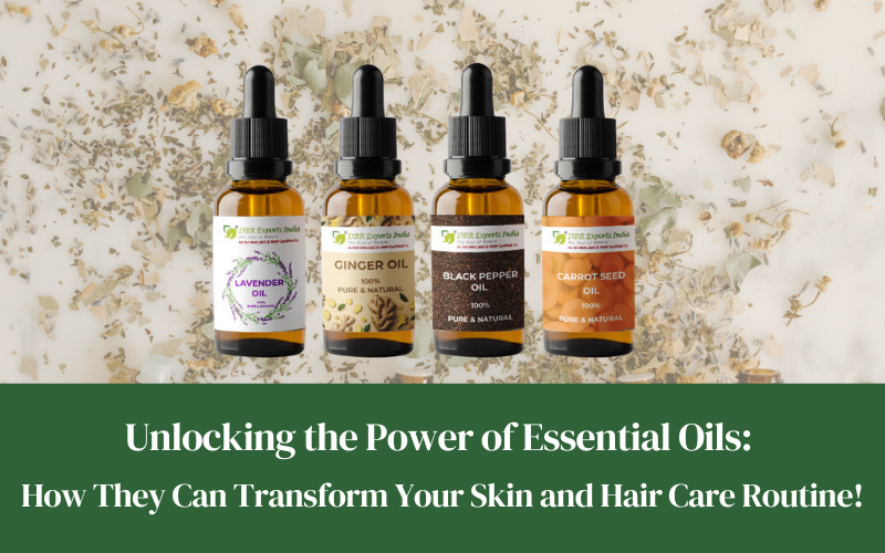Unlocking the Power of Essential Oils: How They Can Transform Your Skin and Hair Care Routine!