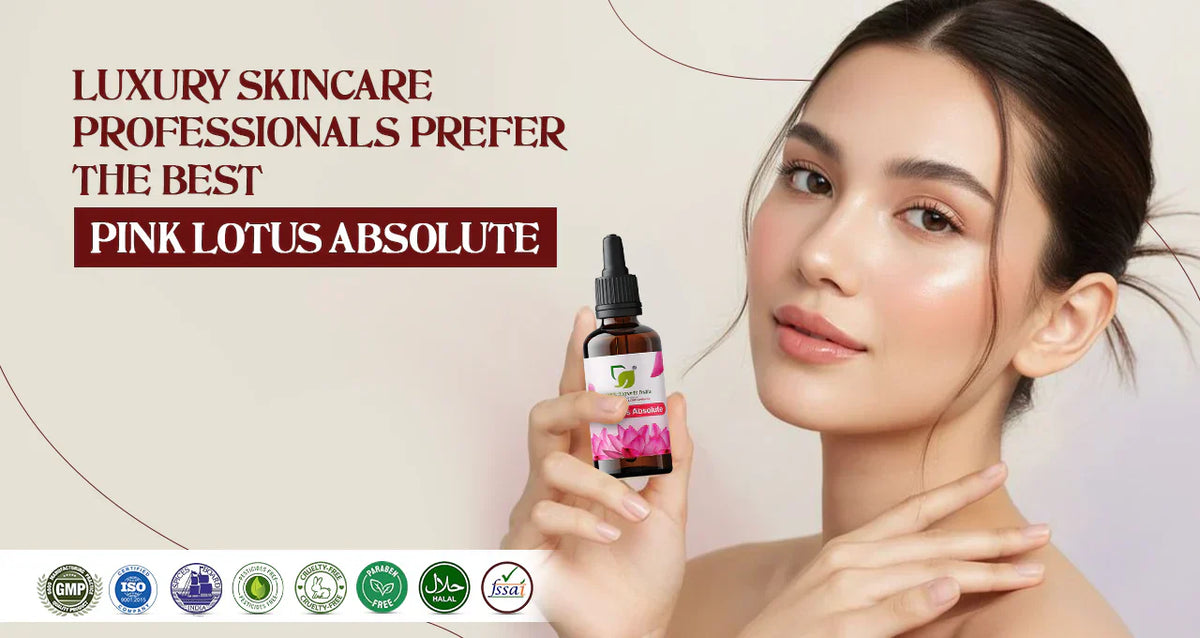 Top-rated pink lotus absolute for aromatherapy