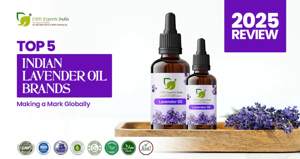 Top 5 Indian Lavender Oil Brands Making a Mark Globally: 2025 Review