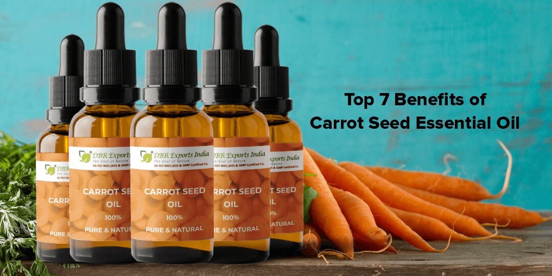 Top 7 Benefits of Carrot Seed Essential Oil