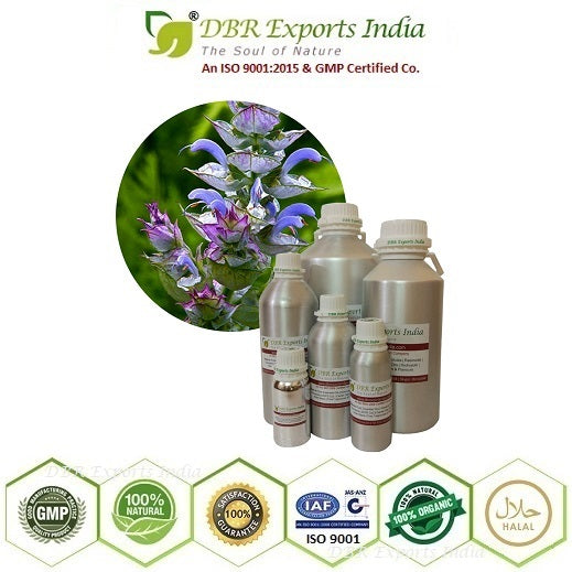 Clary Sage Essential Oil steam distilled_clary sage