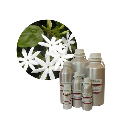 Pure Jasmine Auriculatum Absolute Oil via solvent Extraction