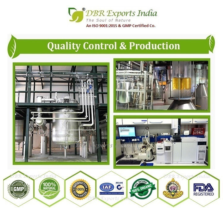 Quality Parameters at DBR Exports India