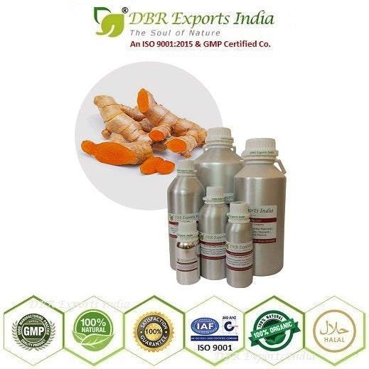 pure turmeric oil_Turmeric Root Essential Oil steam distilled